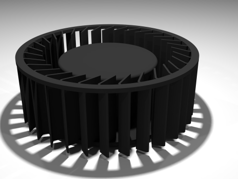 Brushless Radeon RX Vega 64 3D Model