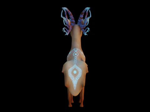 Pretty mouse deer 3D Model