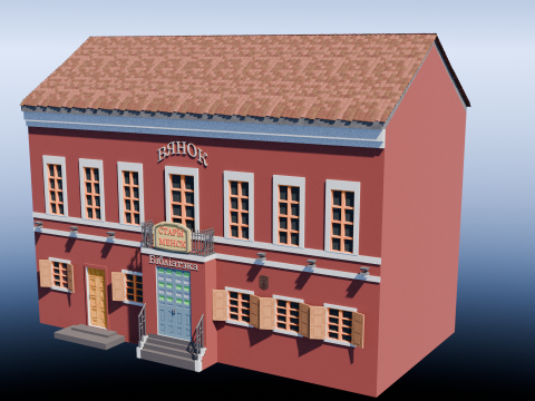 Architecture 3D 模型