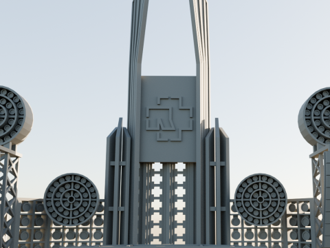 Rammstein stage 3D Print Model