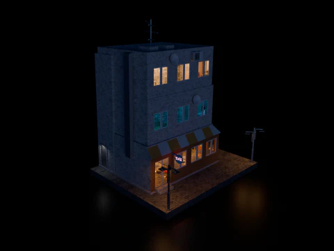 Usa house 3D Model