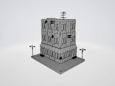 Usa house 3D Model