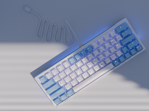 Keyboard gaming 3Dモデル