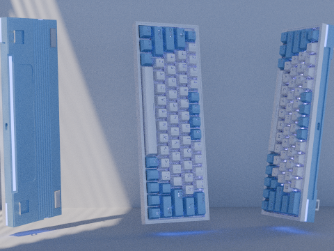 Keyboard gaming 3D Model