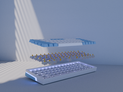 Keyboard gaming 3D Model
