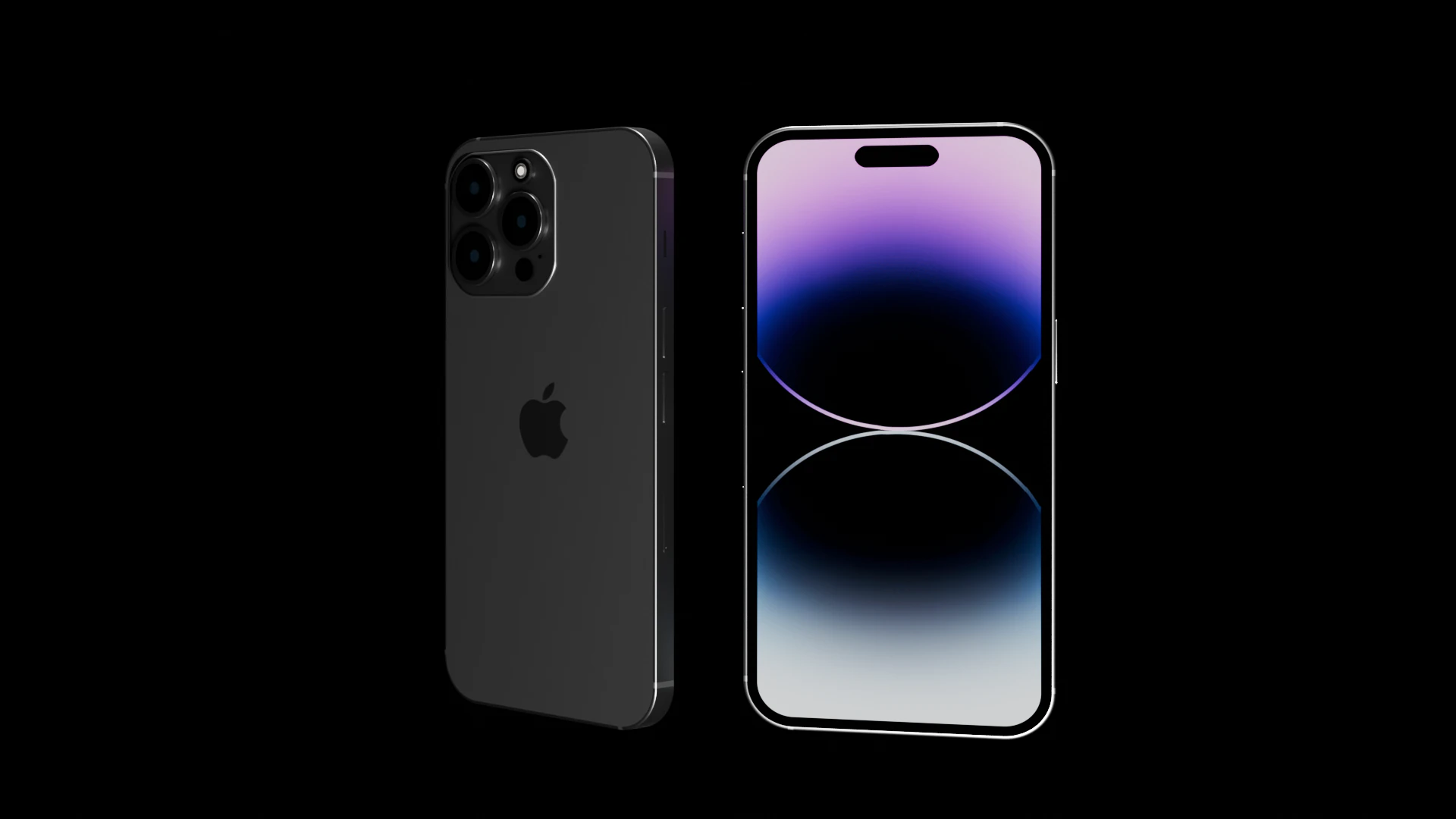 IPhone 14 pro 3D Model .c4d .max .obj .3ds .fbx .stl .blend 