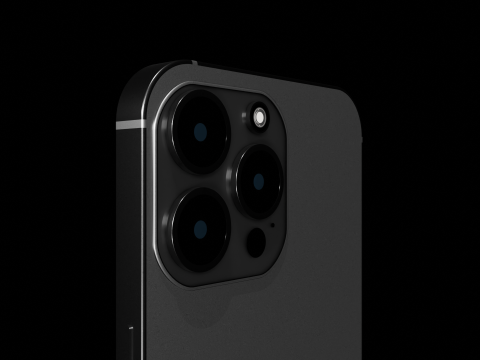 IPhone 14 pro 3D-Modell