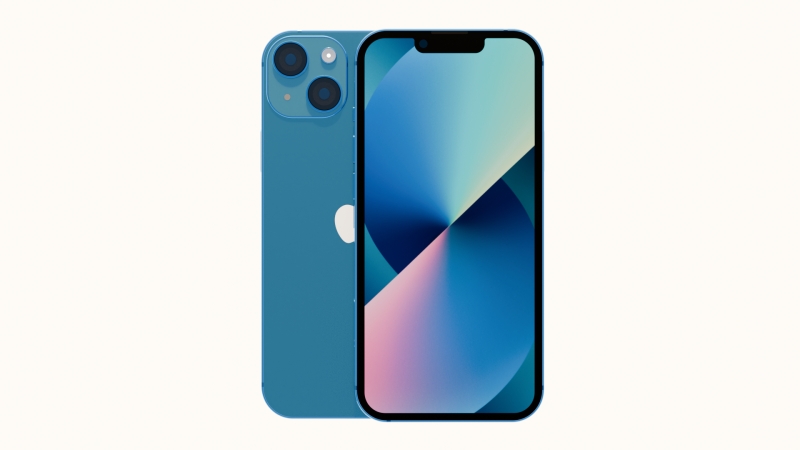 IPhone 13 Modelo 3D .c4d .max .obj .3ds .fbx .stl .blend 