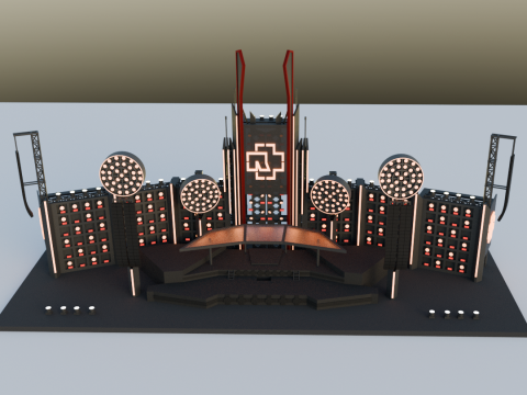 A complete model of the rammstein stage 3D प्रिंट मॉडल