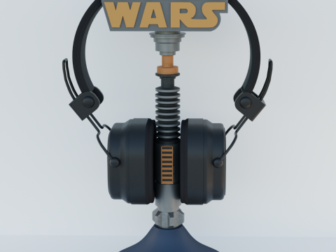 Star Wars headphone stand Light Saber 3D Принт Модель