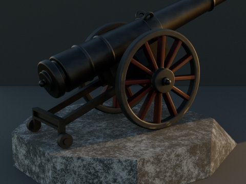 Cannon acdc 3D प्रिंट मॉडल