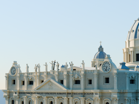 St Peter Basilica in vatican Modelo de impresión 3D