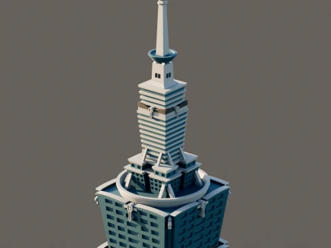 Taipei 101 3D Print Model
