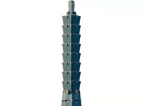 Taipei 101 3D Print Model