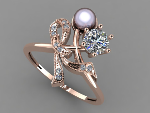 Women ring Modelo de impresión 3D