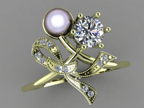 Women ring Modelo de impresión 3D