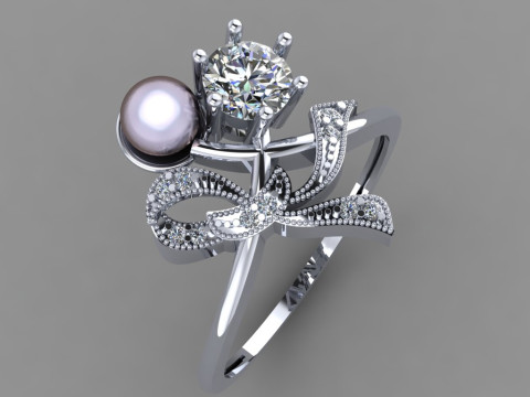 Women ring Modelo de impresión 3D