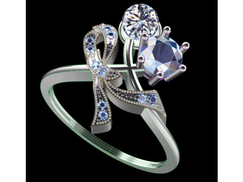 Women ring Modelo de impresión 3D
