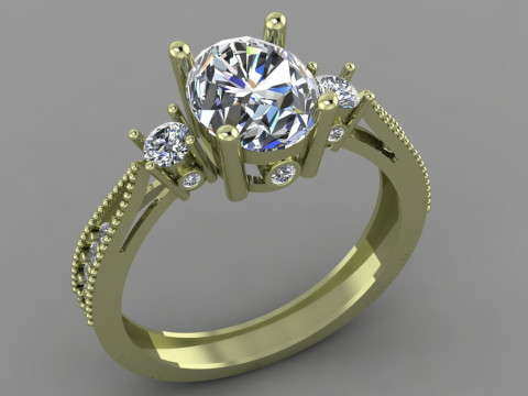 Women ring 3D Baskı Modeli