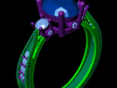 Women ring 3D Baskı Modeli