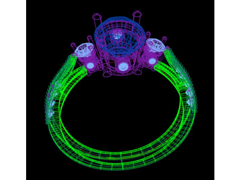 Women ring 3D Baskı Modeli