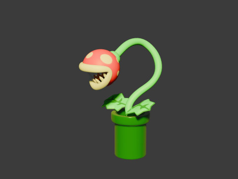 Planta carnivora 3Dモデル