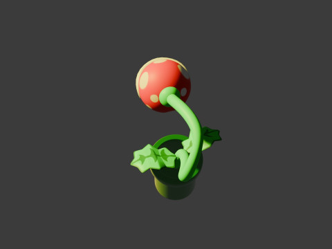 Planta carnivora 3Dモデル