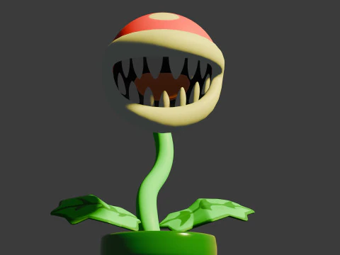 Planta carnivora 3D Model