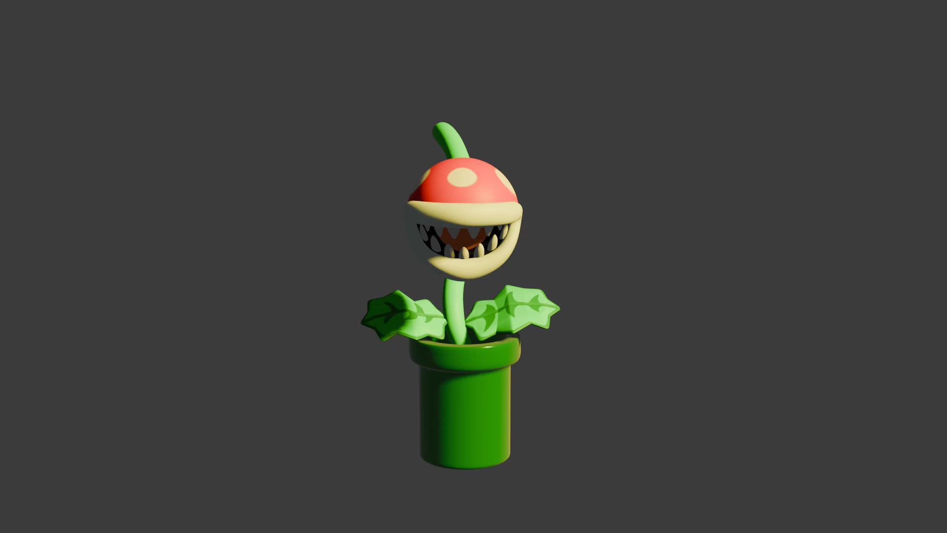 Planta carnivora 3D Model .c4d .max .obj .3ds .fbx .stl .blend 
