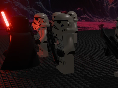 Dart Fener LEGO Modello 3D