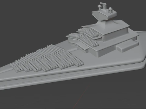 Dart Fener LEGO Modello 3D