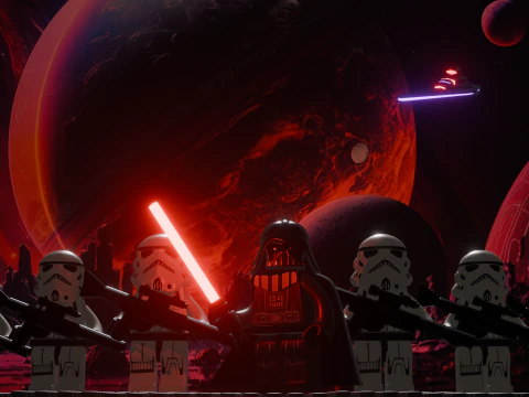 Dart Fener LEGO Modello 3D