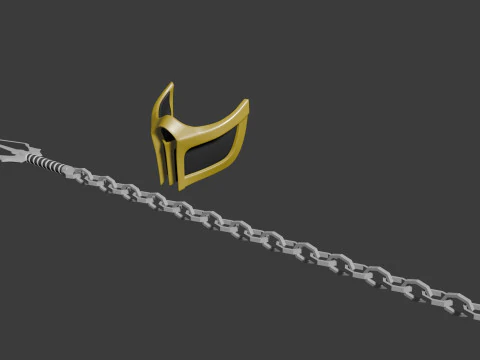 Mascara scorpion 3D Model