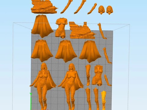 The Boys Stormfront Figures 180mm Ready to Print 3D Baskı Modeli