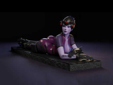 Overwatch Widowmaker Figures Ready to Print 3D प्रिंट मॉडल