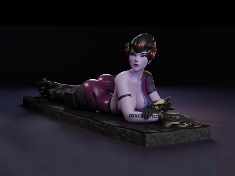 Overwatch Widowmaker Figures Ready to Print 3D प्रिंट मॉडल
