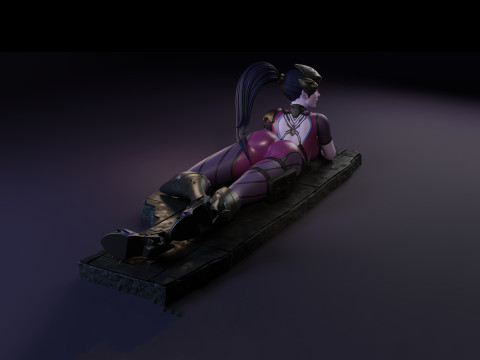 Overwatch Widowmaker Figures Ready to Print 3D प्रिंट मॉडल
