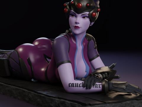 Overwatch Widowmaker Figures Ready to Print 3D प्रिंट मॉडल