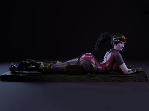 Overwatch Widowmaker Figures Ready to Print 3D प्रिंट मॉडल