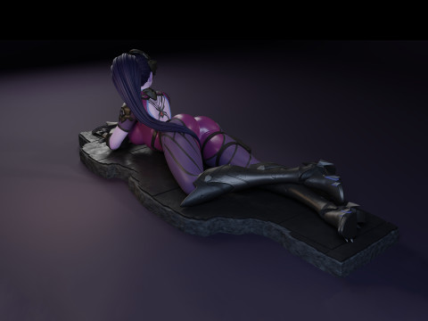 Overwatch Widowmaker Figures Ready to Print 3D प्रिंट मॉडल