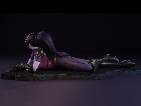 Overwatch Widowmaker Figures Ready to Print 3D प्रिंट मॉडल