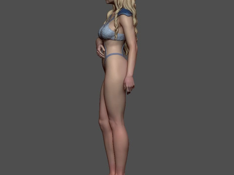 Daenerys Targaryen Figures STL Ready to Print 3D-printmodel