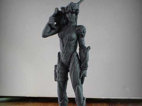 Widowmaker Overwatch Figures STL Ready to Print 3D 프린트 모델