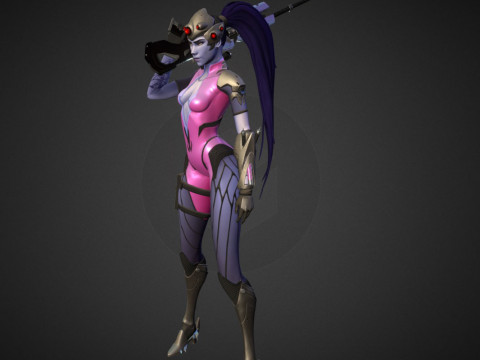 Widowmaker Overwatch Figures STL Ready to Print 3D 프린트 모델