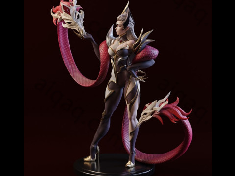 Evelynn from League of Legends Figures STL Ready to Print Modelo de Impressão 3D