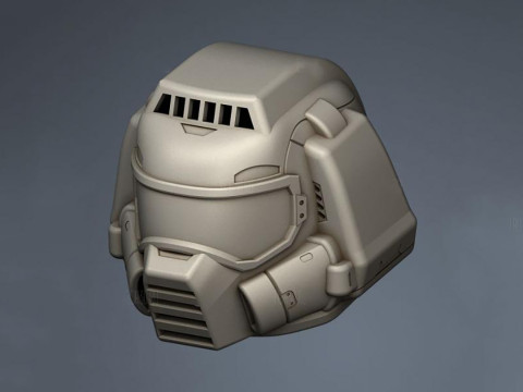 Classic Doom Guy Helmet STL 3D Print Files 3D Print Model