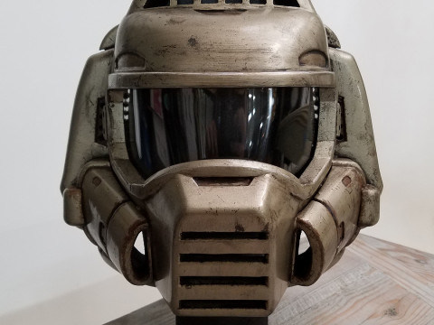 Classic Doom Guy Helmet STL 3D Print Files 3D Print Model
