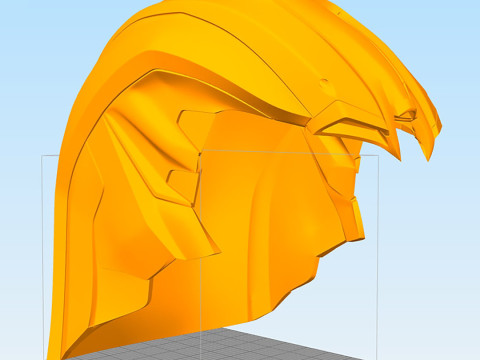 Cobra Commender Helmet STL 3D Print Files 3D Print Model