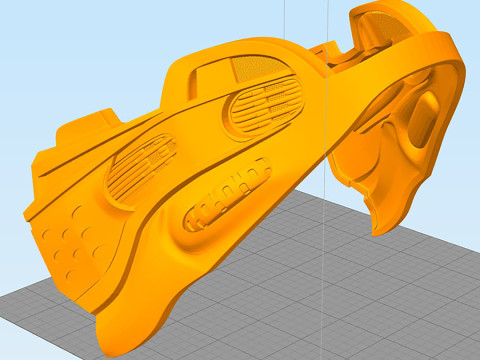 Cobra Commender Helmet STL 3D Print Files 3D Print Model