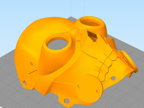 DeathGun Mask Ready to Print 3D 프린트 모델